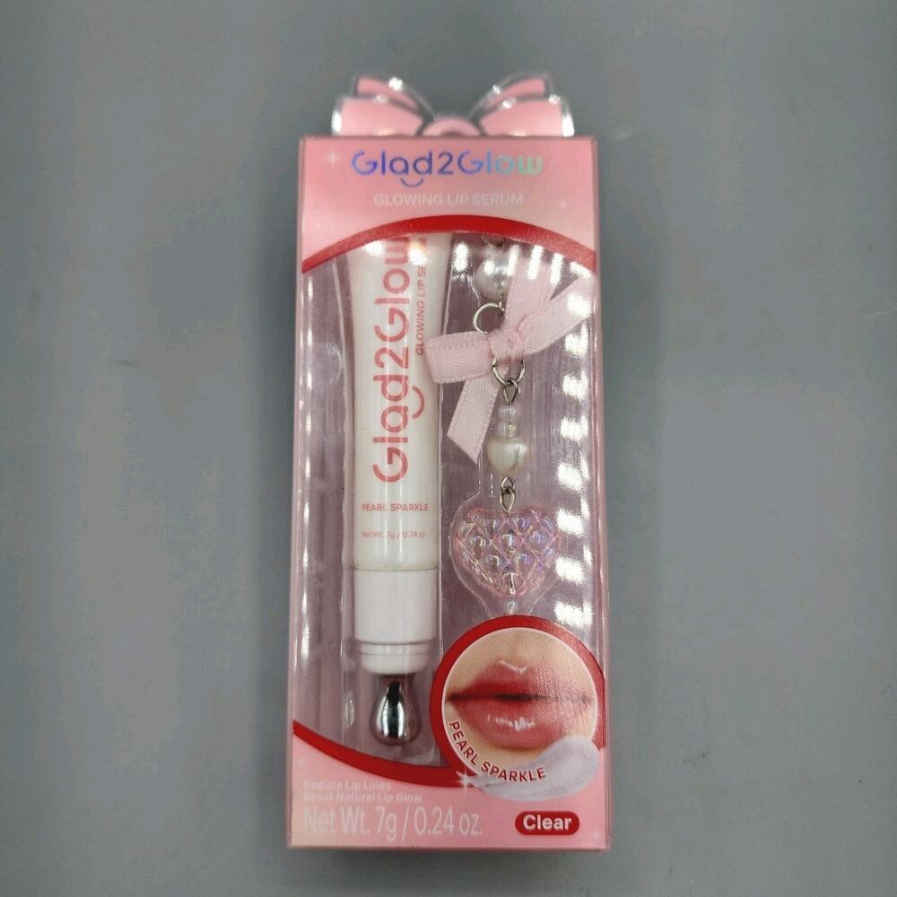 Glad2Glow Brightening Lip Serum 3in1 Color Hydrating Glossy Lips Non-Sticky 7g